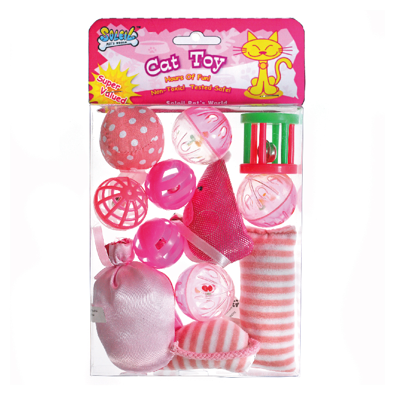 Cat Toys Gift Pack,12Pk